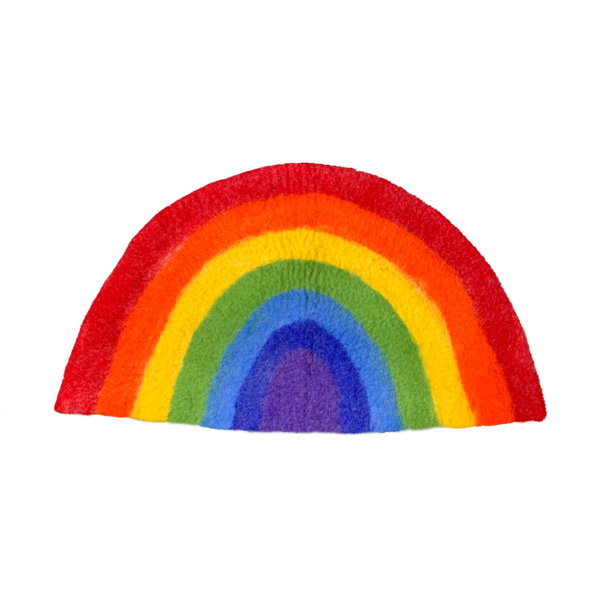 Hračky Papoose Hračky Papoose Hračky Half Rainbow Mat