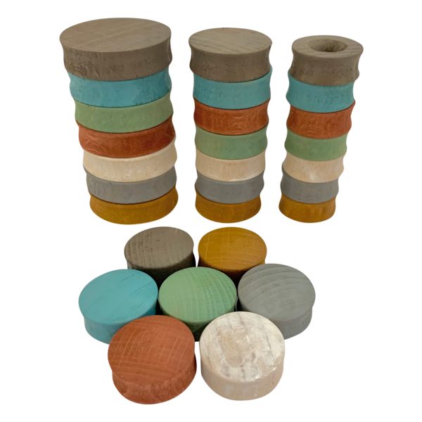 Papoose Toys Papoose Toys Mini Earth Rounds 28pc