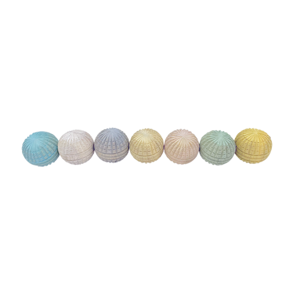Papoose Toys Papoose Toys Mini pastel Boules de gland 7pc