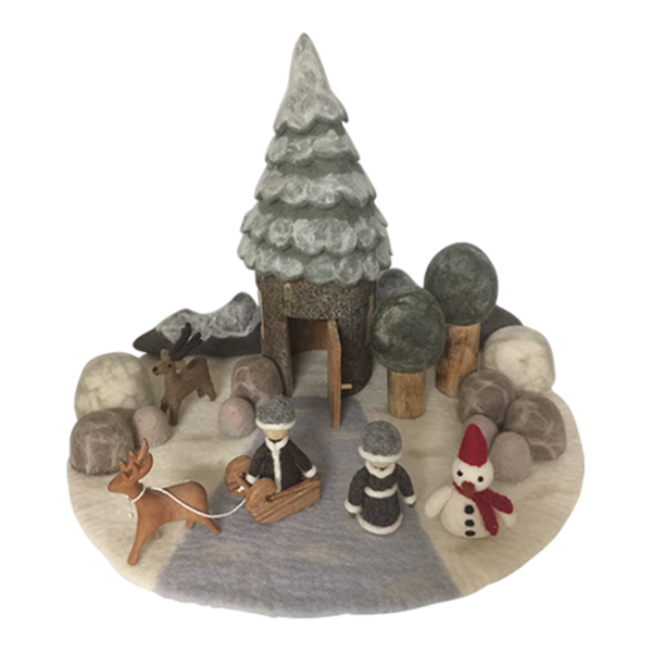 Papoose Toys Papoose Toys Winter Feen Set 23 Stücke