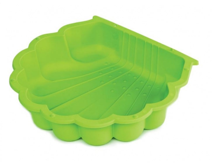 Sandbox avec coque de couvercle 87 x 78 x 18 cm vert