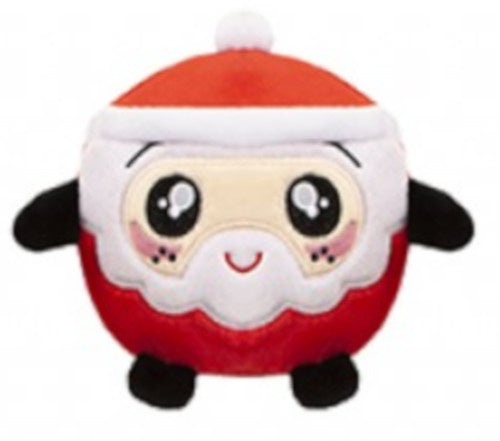PMS Squishimi Noël câlin en peluche junior 9 cm rouge noir