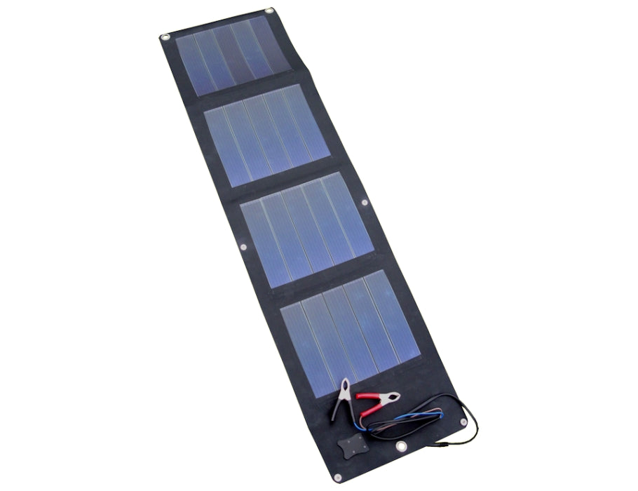 Powerplus Flexible solar panel with clamping cable