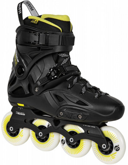 Powerslide en ligne Skates Imperial One 88a Hardboot Black Mt 39 40