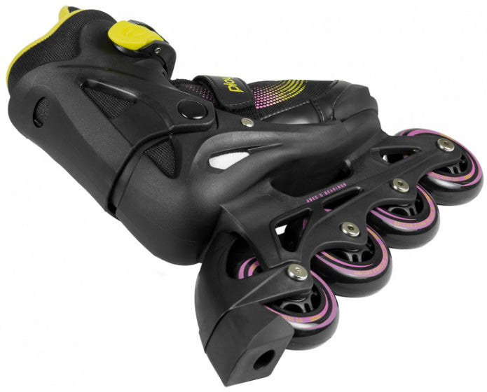 Playlife Inline Skates Joker Hardboot 82A Black Yellow Taille 37-40