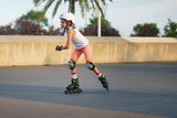 Playlife Inline Skates Joker Hardboot 82A Black Yellow Taille 37-40