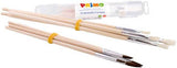 Primo Kwastens Set Junior 22 cm Wood Naturel 11 pièces