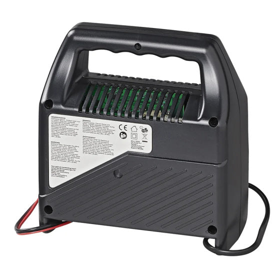 Chargeur de batterie Proplus 6 12 volts 6 ampères 20 + ah noir