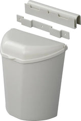 Bac de déchets de proplus avec couvercle 6 litres 29,5 cm gris clair