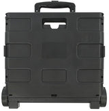 Chariot à bagages Proplus avec caisse pliante 40 litres 25 kg de noir