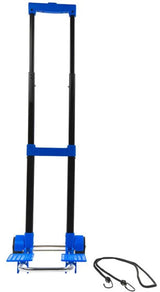Chariot à bagages pliables de Proplus 30 kg en acier noir bleu