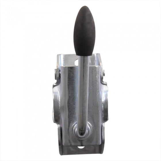 Croile proplus pour la roue à nez 48 mm en acier 130 x 50 mm argent