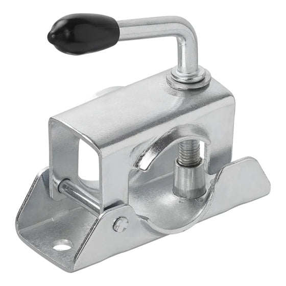 Croile proplus pour la roue à nez 48 mm en acier 130 x 50 mm argent