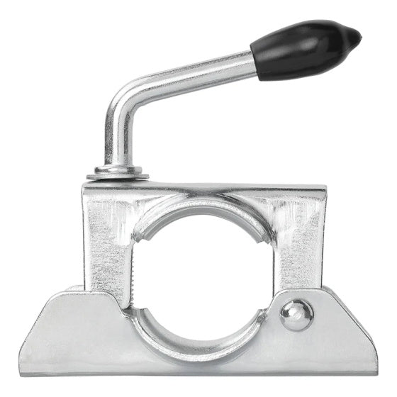 Croile proplus pour la roue à nez 48 mm en acier 130 x 50 mm argent