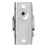 Croile proplus pour la roue à nez 48 mm en acier 130 x 50 mm argent