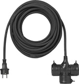 Câble d'extension Proplus Schuko 3 fois 20 mètres 3x1,5 mm² noir