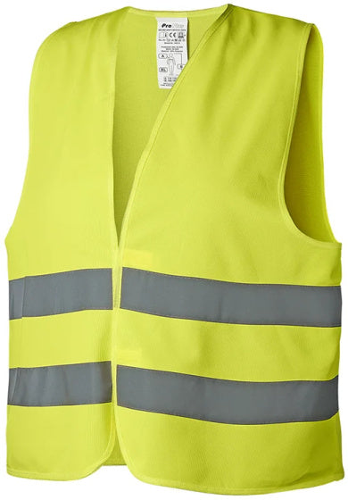 Geel unisexe de la sécurité de Proplus Geel une taille