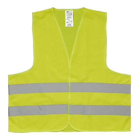 Geel unisexe de la sécurité de Proplus Geel une taille