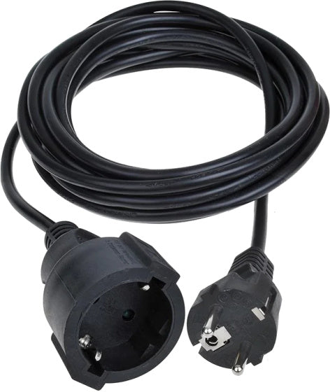 Câble d'extension Proplus Schuko 5 mètres 3x1,0 mm² noir