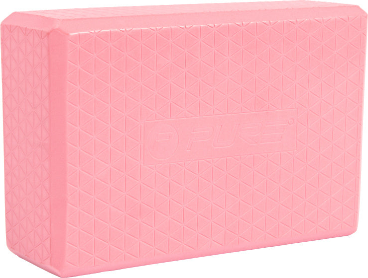 Bloc de yoga Pure2Improve 23 x 15 x 7,5 cm EVA PINK