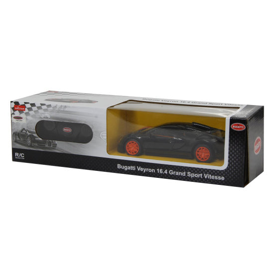 Rastar RC Bugatti Grand Sport Vinesse 27 MHz 1:24 noir