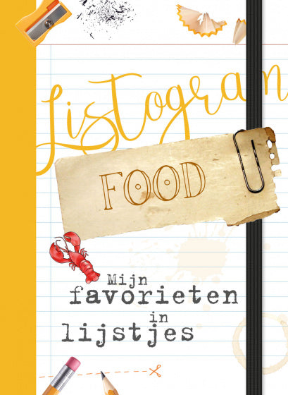 REBO Productions Listogramme Food Notebook