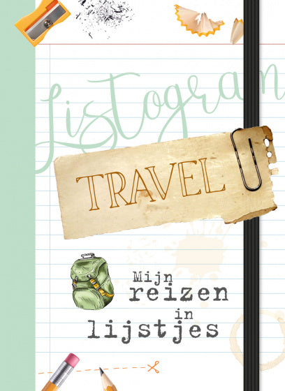 REBO Productions Listogram Travel Notebook