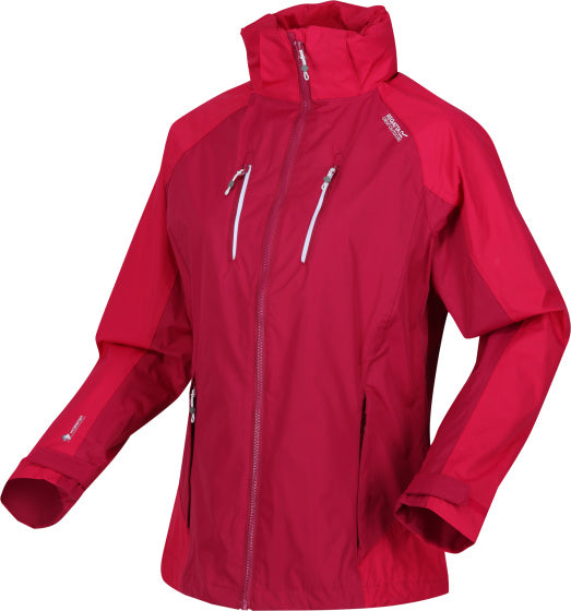 Regatta Caldale IV Rain Jacket Dames Pink Taille S