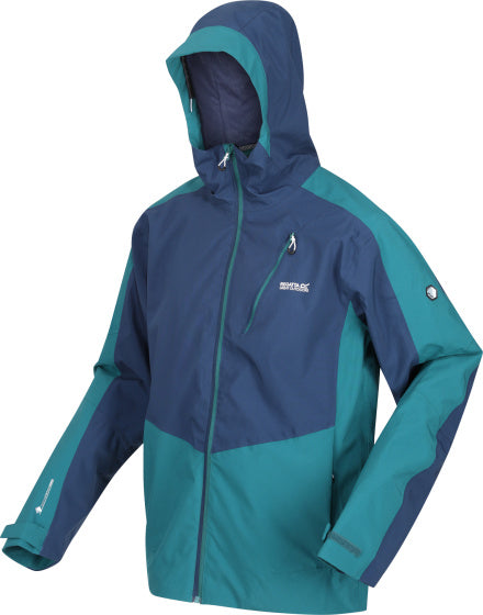 Regatta Highton II Outdoorjack Men Blue Blue Turquoise Size XL