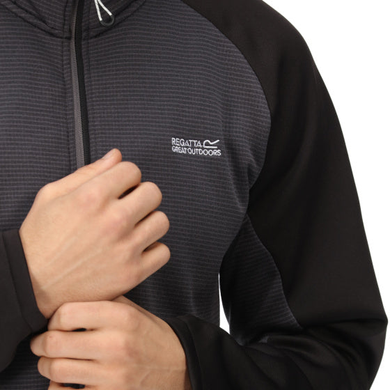 Regatta Highton III Outdoorjack Men Gris foncé noir taille xl