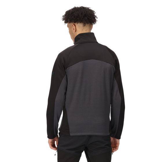 Regatta Highton III Outdoorjack Men Gris foncé noir Taille m