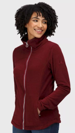 Regatta Outdoorvest Fayona Ladies Polyester Bordeaux Taille 42