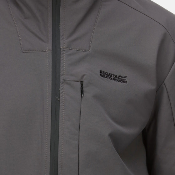 Regatta Overmaor Softshell Veste Men Gris foncé Gris 3xl