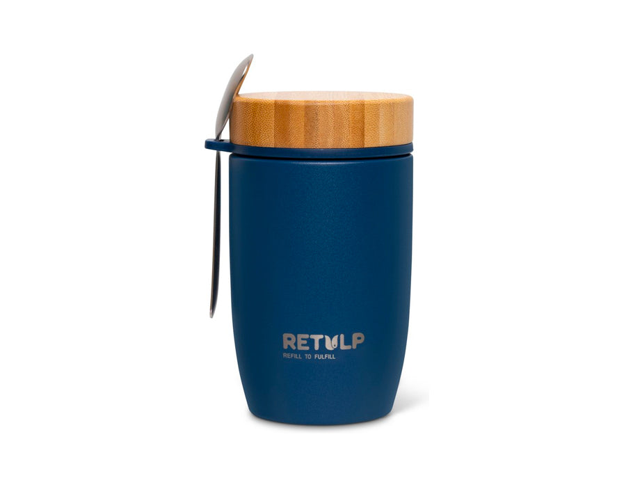 Retulp Lunch Cup Becher Premium Blue 500 ml