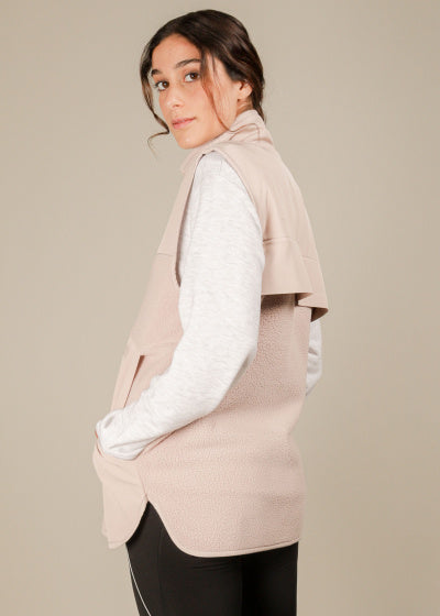 Röhnisch bodywarmer corrine tas dames polyester rose molle mt xs