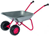 Rolly Toys Steel Bailbarrow Junior Silver Red