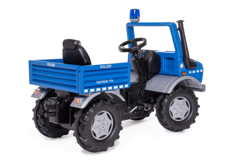 Rolly Toys Rollyunimog Police junior Blue Black