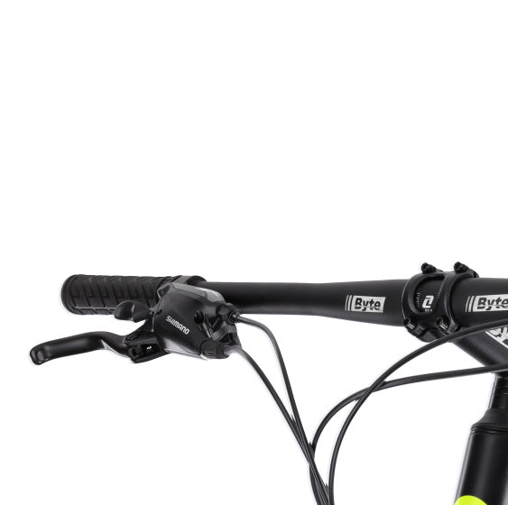 Rucanor lux 27,5 pouces 51 cm hommes 24V frein à disque hydraulique noir jaune