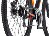 Rucanor lux 29 pouces 53 cm hommes 24 V frein à disque hydraulique noir orange