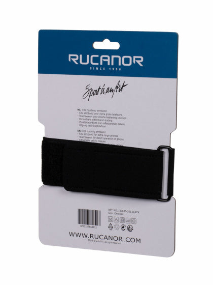 Rucanor Running Phone Bracelet xxl Unisexe Black