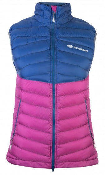 Sir Joseph Bodywarmer atol dames polyester bleu rose mt m