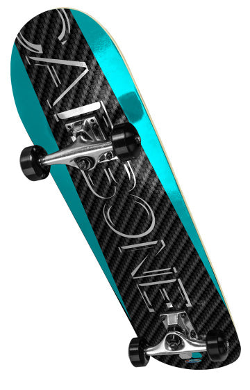 Skids Control Skids Control Skateboard Carbone Black Blue Blanc
