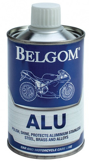 Belgom Metal Cleaner 250 ml en aluminium bleu
