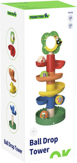Toky Toy Educational Wooden Spiraaltoren 18 mois 10 pièces