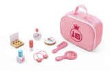 Jeu de maquillage en bois de jouet toky ensemble rose 11 pièces