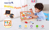 Takey Toy Educational Magneten Chalkboard Farm 85 pièces