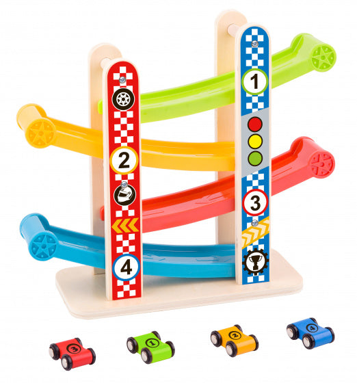 Takey Toy Woothing Marter avec des voitures gays 18 mois 5 pièces