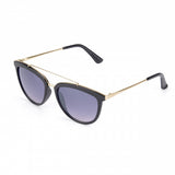 Lunettes de soleil de plage urbaine dames miku noir or