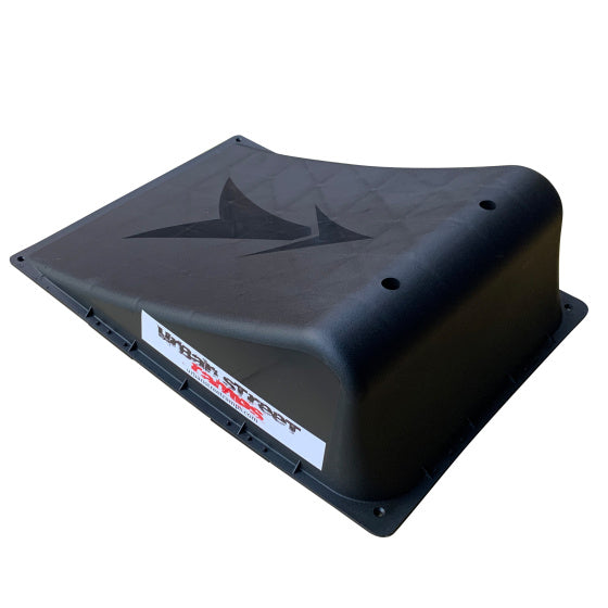 Urban Street Ramps Mini Single Skateramp Black