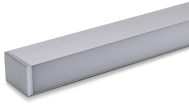 V-Tac Lampe suspendue VT-7-60 LED 120 cm Aluminium 60W 4000K Silver